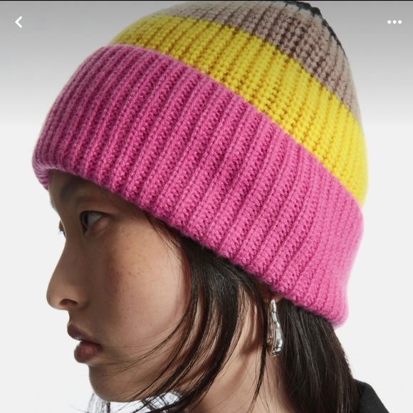 COS Cashmere mix Hat NWOT - Picture 2 of 5